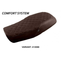 HOUSSE DE SELLE COMPATIBLE HONDA CB 1100 RS (17-22) MODÈLE DAMAL - Logo : SANS LOGO, Couleur : BRIQUE, Type : CONFORT