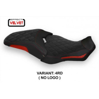 HOUSSE DE SELLE COMPATIBLE HONDA CB 1000 R (18-22) MODÈLE OLIMPIA VELVET - Type : STANDARD, Couleur : GRIS GRIS, Logo : SANS LOGO