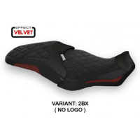 HOUSSE DE SELLE COMPATIBLE HONDA CB 1000 R (18-22) MODÈLE OLIMPIA VELVET - Couleur : ROUGE, Type : STANDARD, Logo : SANS LOGO 