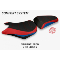 HOUSSE DE SELLE COMPATIBLE HONDA CB 500 F (12-15) MODÈLE SPECIAL COLOR CENESI - Type : CONFORT, Couleur : ROUGE BLANC, Logo : SANS LOGO