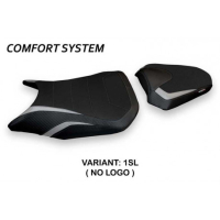 HOUSSE DE SELLE COMPATIBLE HONDA CB 500 F (16-22) MODÈLE MARCARINI 1 - Logo : SANS LOGO, Couleur : ARGENT, Type : CONFORT