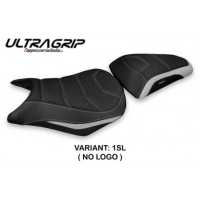 HOUSSE DE SELLE COMPATIBLE HONDA CBR 500 R (12-16) MODÈLE OLVAN 1 - Couleur : ARGENT, Type : ULTRAGRIP, Logo : SANS LOGO
