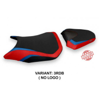 HOUSSE DE SELLE COMPATIBLE HONDA CBR 500 R (17-22) MODÈLE BERRAC SPECIAL COLOR - Type : STANDARD, Couleur : ROUGE-BLEU, Logo : SANS LOGO 