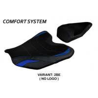 HOUSSE DE SELLE COMPATIBLE HONDA CBR 1000 RR-R FIREBLADE (20-22) MODÈLE PEDARA - Logo : SANS LOGO, Couleur : BLEU, Type : CONFORT 