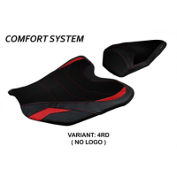 HOUSSE DE SELLE COMPATIBLE HONDA CBR 1000 RR-R FIREBLADE (20-22) MODÈLE PEDARA - Couleur : BLANC, Type : CONFORT, Logo : SANS LOGO