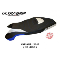 HOUSSE DE SELLE COMPATIBLE HONDA X-ADV (17-20) MODÈLE IVERN SPECIAL COLOR - Logo : SANS LOGO, Couleur : BLANC BLEU, Type : ULTRAGRIP 