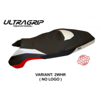 HOUSSE DE SELLE COMPATIBLE HONDA X-ADV (17-20) MODÈLE IVERN SPECIAL COLOR - Logo : SANS LOGO, Couleur : BLANC BLEU, Type : ULTRAGRIP
