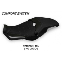 HOUSSE DE SELLE COMPATIBLE HONDA CB 1000 R (18-22) MODÈLE VICTORIA 2 - Logo : SANS LOGO, Couleur : NOIR, Type : CONFORT