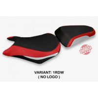 HOUSSE DE SELLE COMPATIBLE HONDA CB 500 F (12-15) MODÈLE TRINITA SPECIAL COLOR - Logo : SANS LOGO, Couleur : ROUGE-BLEU, Type : STANDARD