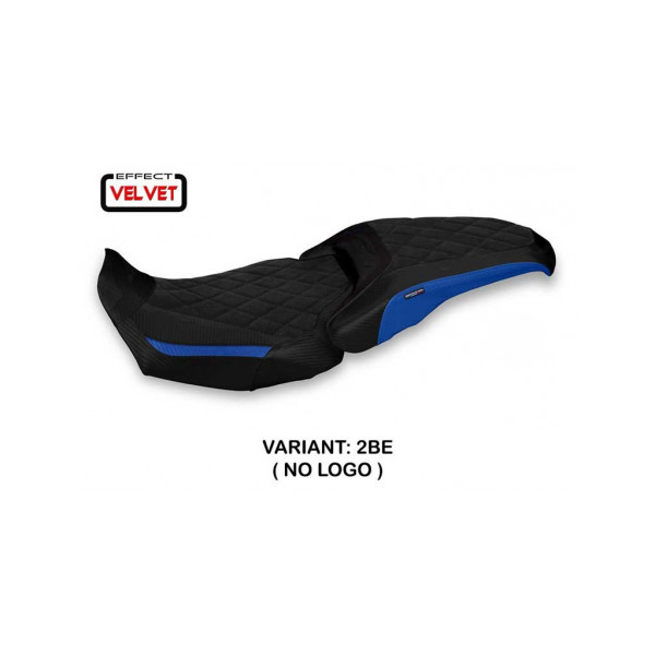 HOUSSE DE SELLE COMPATIBLE HONDA CB 650 R (19-22) MODÈLE VOSTOK VELVET - Logo : SANS LOGO, Couleur : BLEU, Type : STANDARD