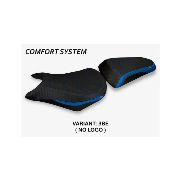 HOUSSE DE SELLE COMPATIBLE HONDA CBR 500 R (12-16) MODÈLE AUZAT 1 - Couleur : BLEU, Type : CONFORT, Logo : SANS LOGO