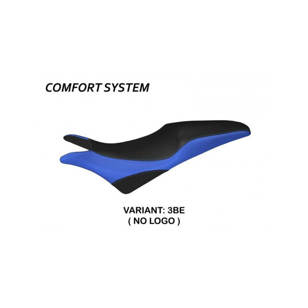 HOUSSE DE SELLE COMPATIBLE HONDA HORNET 600 (07-13) MODÈLE PESCARA - Logo : SANS LOGO, Couleur : BLEU, Type : CONFORT