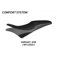 HOUSSE DE SELLE COMPATIBLE HONDA HORNET 600 (07-13) MODÈLE PESCARA - Couleur : NOIR, Type : CONFORT, Logo : SANS LOGO