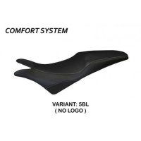 HOUSSE DE SELLE COMPATIBLE HONDA HORNET 600 (07-13) MODÈLE PESCARA - Type : CONFORT, Couleur : GRIS GRIS, Logo : SANS LOGO