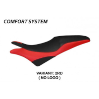 HOUSSE DE SELLE COMPATIBLE HONDA HORNET 600 (07-13) MODÈLE PESCARA - Couleur : ROUGE, Type : CONFORT, Logo : SANS LOGO
