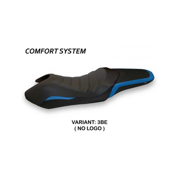 HOUSSE DE SELLE COMPATIBLE HONDA INTEGRA 750 (16-20) MODÈLE NAGUA - Couleur : BLEU, Type : CONFORT, Logo : SANS LOGO