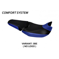 HOUSSE DE SELLE COMPATIBLE HONDA NC 750 X (14-22) MODÈLE ROSTOV - Type : CONFORT, Couleur : ARGENT, Logo : SANS LOGO