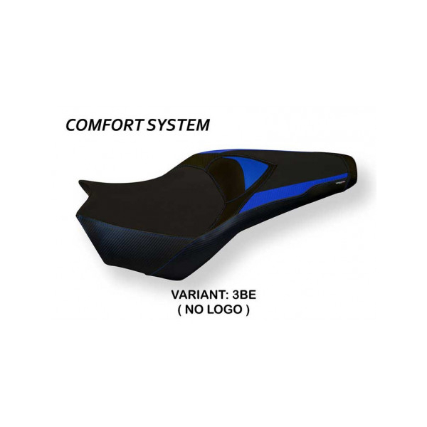 HOUSSE DE SELLE COMPATIBLE HONDA VFR 1200 (09-16) MODÈLE MSIDA 2 - Logo : SANS LOGO, Couleur : BLEU, Type : CONFORT