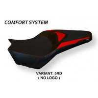 HOUSSE DE SELLE COMPATIBLE HONDA VFR 1200 (09-16) MODÈLE MSIDA 2 - Logo : SANS LOGO, Couleur : ROUGE, Type : CONFORT