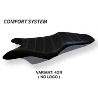 HOUSSE DE SELLE COMPATIBLE HONDA VFR 800 (02-13) MODÈLE BURNABY 2 - Couleur : NOIR, Type : CONFORT, Logo : SANS LOGO