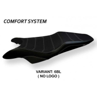 HOUSSE DE SELLE COMPATIBLE HONDA VFR 800 (02-13) MODÈLE BURNABY 2 - Type : CONFORT, Couleur : GRIS GRIS, Logo : SANS LOGO