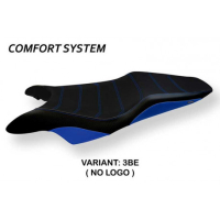 HOUSSE DE SELLE COMPATIBLE HONDA VFR 800 (02-13) MODÈLE BURNABY 2 - Type : CONFORT, Couleur : ARGENT, Logo : SANS LOGO 