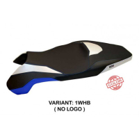 HOUSSE DE SELLE COMPATIBLE HONDA X-ADV (17-20) MODÈLE ORNN SPECIAL COLOR - Type : STANDARD, Couleur : BLANC BLEU, Logo : SANS LOGO