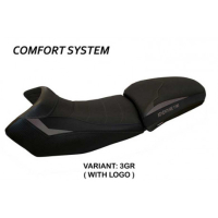 HOUSSE DE SELLE COMPATIBLE KTM 1190 ADVENTURE (13-16) MODÈLE FASANO 1 - Couleur : ORANGE, Type : CONFORT, Logo : AVEC LOGO