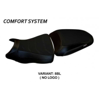 HOUSSE DE SELLE COMPATIBLE KAWASAKI ER-6N / ER-6F (12-16) MODÈLE DAYTON 1 - Couleur : NOIR, Type : CONFORT, Logo : AVEC LOGO