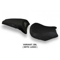 HOUSSE DE SELLE COMPATIBLE KAWASAKI Z 650 (17-22) MODÈLE CAVE 1 STANDARD, VERT, - Couleur : NOIR, Type : STANDARD, Logo : AVEC LOGO