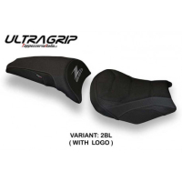 HOUSSE DE SELLE COMPATIBLE KAWASAKI Z 650 (17-22) MODÈLE SCOPETI 1 - Couleur : VERT, Logo : AVEC LOGO, Type : ULTRAGRIP