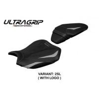 HOUSSE DE SELLE COMPATIBLE KAWASAKI Z H2 (20-22) MODÈLE ARGOS - Type : CONFORT, Logo : AVEC LOGO, Couleur : VERT ARGENT