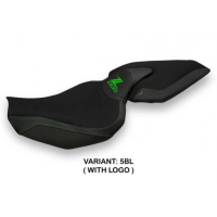 HOUSSE DE SELLE COMPATIBLE KAWASAKI Z 1000 (14-20) MODÈLE MELLBY 1 - Couleur : ORANGE, Type : STANDARD, Logo : AVEC LOGO