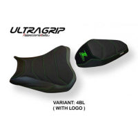 HOUSSE DE SELLE COMPATIBLE  KAWASAKI Z 900 (17-22) MODÈLE ARAD 1 - Logo : AVEC LOGO, Couleur : VERT, Type : STANDARD 
