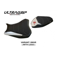 HOUSSE DE SELLE COMPATIBLE  KAWASAKI Z 900 (17-22) MODÈLE ARAD 1 - Couleur : NOIR, Logo : AVEC LOGO, Type : ULTRAGRIP