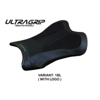 HOUSSE DE SELLE COMPATIBLE KAWASAKI NINJA ZX 10 RR (21-22) MODÈLE GAREN - Logo : AVEC LOGO, Couleur : VERT, Type : CONFORT