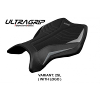 HOUSSE DE SELLE COMPATIBLE  KAWASAKI NINJA H2 R (15-22) MODÈLE MADMAX - Logo : AVEC LOGO, Couleur : NOIR, Type : STANDARD