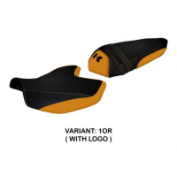 HOUSSE DE SELLE COMPATIBLE KAWASAKI Z 1000 (07-09) MODÈLE AMATRICE 2 - Logo : AVEC LOGO, Couleur : VERT, Type : CONFORT