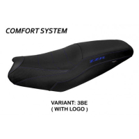 HOUSSE DE SELLE COMPATIBLE KAWASAKI ZZR 1400 (06-20) MODÈLE BELIZE - Couleur : BLEU, Type : STANDARD, Logo : AVEC LOGO