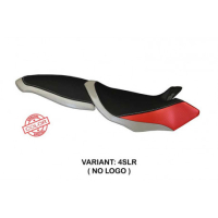 HOUSSE DE SELLE COMPATIBLE MV AGUSTA BRUTALE 990R / 1078RR / 1090RR (07-15) MODÈ - Logo : AVEC LOGO, Couleur : ROUGE ARGENT, Type : STANDARD