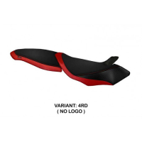HOUSSE DE SELLE COMPATIBLE  MV AGUSTA BRUTALE 750/910/989 (04-11) MODÈLE CESENAT - Logo : AVEC LOGO, Couleur : ROUGE, Type : STANDARD