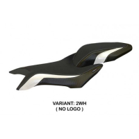 HOUSSE DE SELLE COMPATIBLE  MV AGUSTA BRUTALE 800 (16-22) MODÈLE ZURICH 1 - Logo : AVEC LOGO, Couleur : NOIR, Type : STANDARD