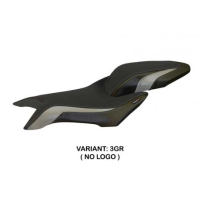 HOUSSE DE SELLE COMPATIBLE  MV AGUSTA BRUTALE 800 (16-22) MODÈLE ZURICH 1 - Couleur : BLANC, Type : STANDARD, Logo : AVEC LOGO
