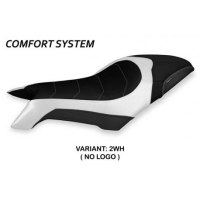 HOUSSE DE SELLE COMPATIBLE MV AGUSTA DRAGSTER 800 (19-22) MODÈLE DOBRICA 2 - Couleur : NOIR, Type : CONFORT, Logo : AVEC LOGO