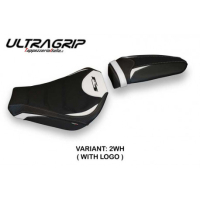 HOUSSE DE SELLE COMPATIBLE MV AGUSTA F3 (12-22) MODÈLE SAVAR 1 - Couleur : NOIR, Logo : AVEC LOGO, Type : ULTRAGRIP