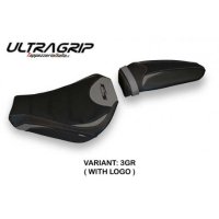 HOUSSE DE SELLE COMPATIBLE MV AGUSTA F3 (12-22) MODÈLE SAVAR 1 - Logo : AVEC LOGO, Couleur : ROUGE, Type : ULTRAGRIP