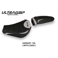 HOUSSE DE SELLE COMPATIBLE MV AGUSTA F3 (12-22) MODÈLE SAVAR 1 - Couleur : ROUGE, Logo : AVEC LOGO, Type : ULTRAGRIP