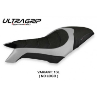 HOUSSE DE SELLE COMPATIBLE MV AGUSTA DRAGSTER 800 (19-22) MODÈLE SVALIAVA 2 - Couleur : BLANC, Logo : AVEC LOGO, Type : ULTRAGRIP
