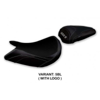 HOUSSE DE SELLE COMPATIBLE SUZUKI GSX S 1000 (15-20) MODÈLE WARD - Logo : AVEC LOGO, Couleur : NOIR, Type : STANDARD