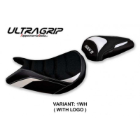 HOUSSE DE SELLE COMPATIBLE SUZUKI GSX S 1000 (21-22) MODÈLE LINDI CONFORT, BLEU, - Logo : AVEC LOGO, Couleur : NOIR, Type : CONFORT